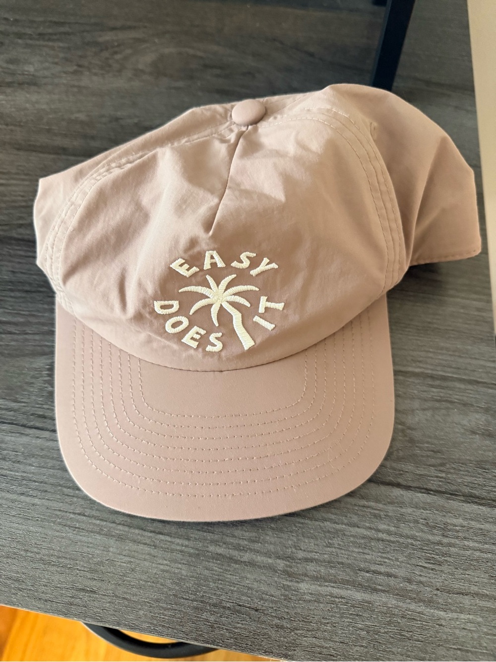 Katin Easy Does It Embroidered Palm Cap - Dusty Rose